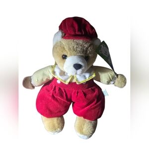 Vintage Construction Teddy Bear